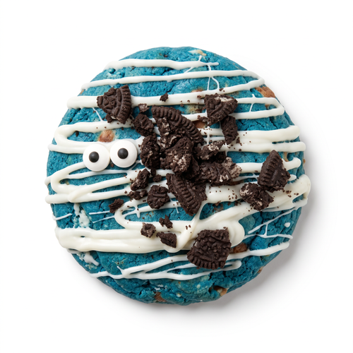 Cookie Monster cookie by One Final Bite by JoJo